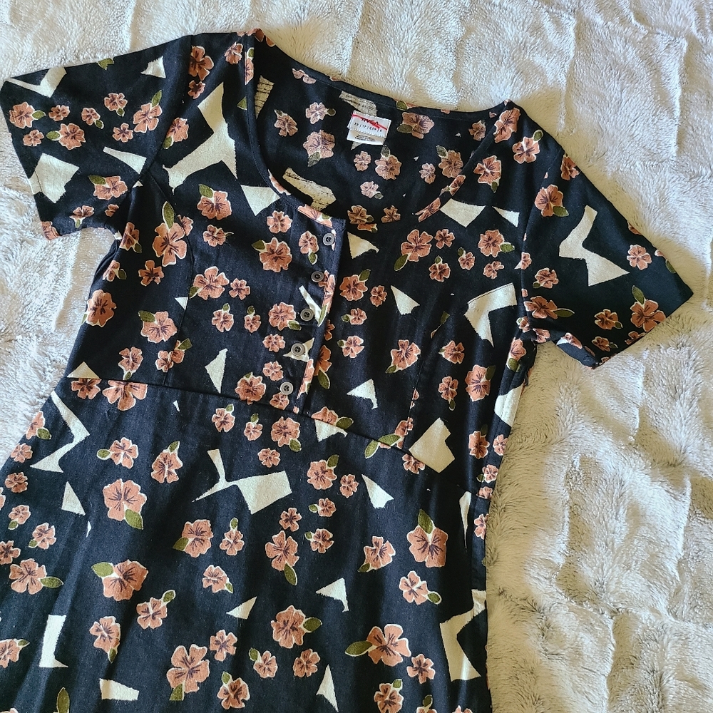 RVCA Floral Skater A-Line Dress - NWOT - Picture 2 of 11